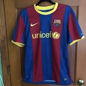 Authentic Barcelona UNICEF David Villa Jersey